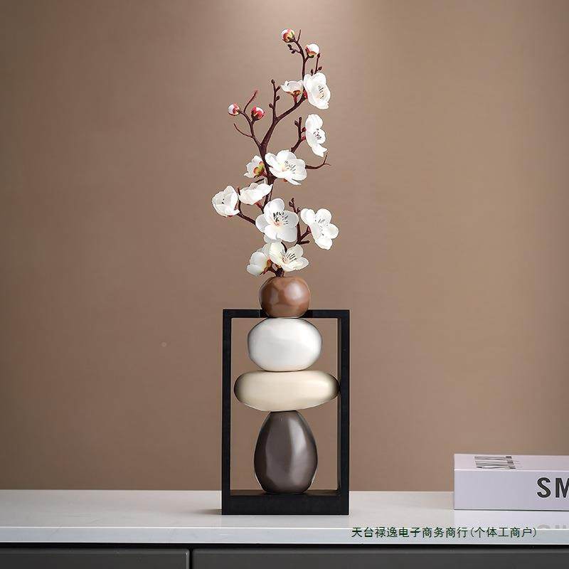 现代约花客厅装品高简颜值新款饰瓶新中式玄关电视柜97305摆件,淘宝优惠券,粉丝福利购,淘宝优惠卷