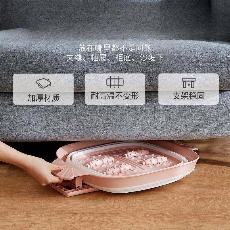 泡脚桶折叠高深过小腿便携式足浴盆宿舍家用加厚洗脚盆保温泡脚袋,淘宝优惠券,粉丝福利购,淘宝优惠卷