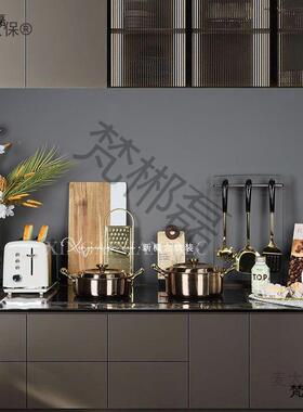 轻摆奢样间饰摆件家具展厅橱柜酒品柜软装饰品厨房放麦太保样板板