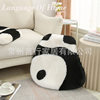 Internet celebrity panda cushion living room sofa cushion cute panda butt cushion pillow rabbit fur floor cushion bay window cushion chair cushion