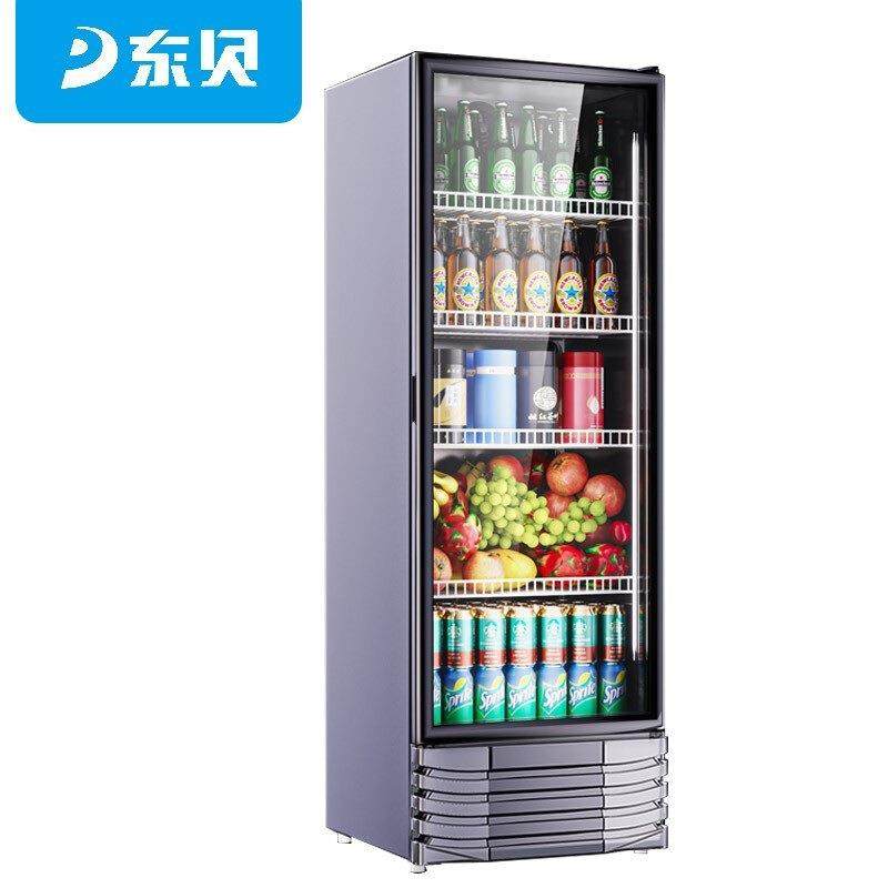 东贝（Donper）冷藏灯带展示柜商用立式单门冷柜玻璃门冰箱超市便,淘宝优惠券,粉丝福利购,淘宝优惠卷