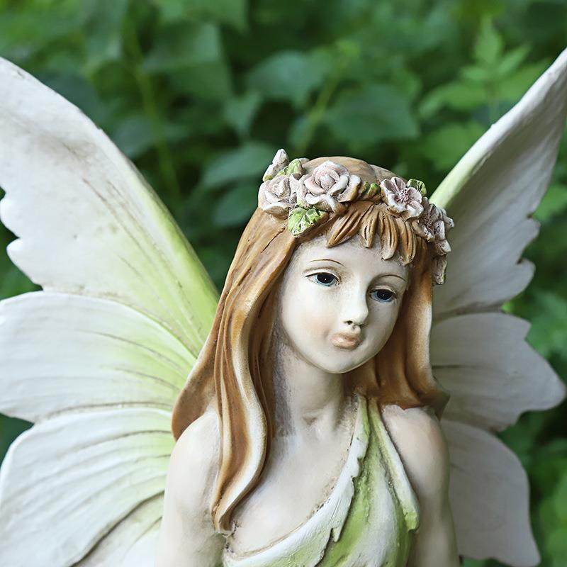 创意花仙子人物摆件树脂北欧式花园天使户外装饰工艺品,淘宝优惠券,粉丝福利购,淘宝优惠卷