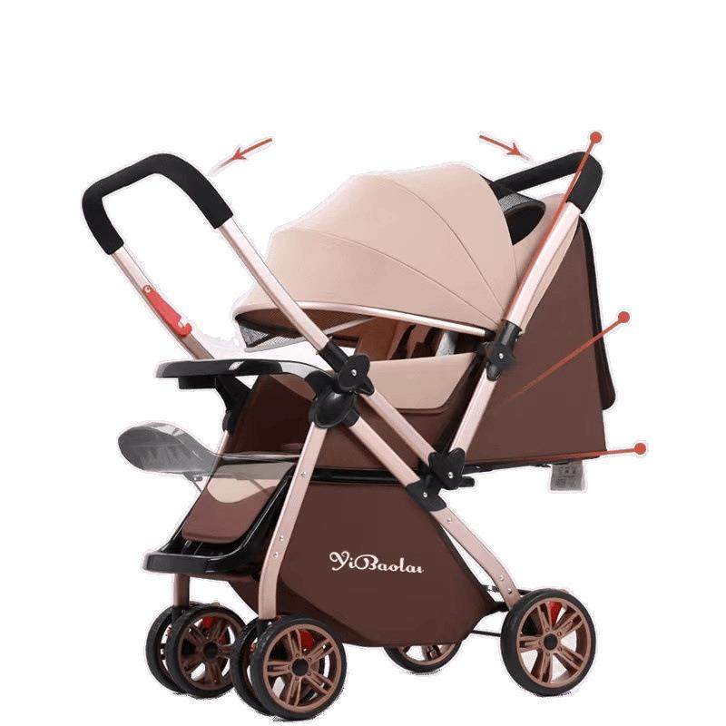 奔昂婴儿推车可坐可躺轻便折叠宝宝伞车四轮儿童双向手推车子外贸,淘宝优惠券,粉丝福利购,淘宝优惠卷