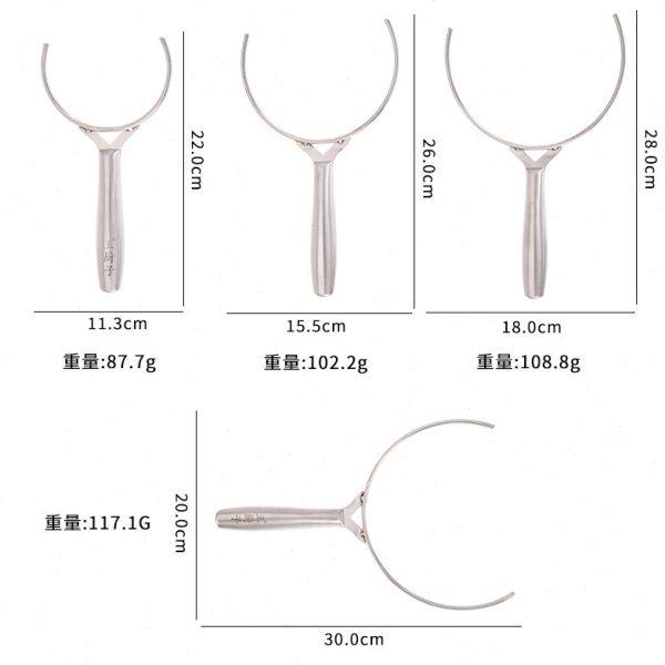 全钢一体镂空端碗叉多功能防烫夹隔热取碗螺蛳粉端汤碗工具家用,淘宝优惠券,粉丝福利购,淘宝优惠卷