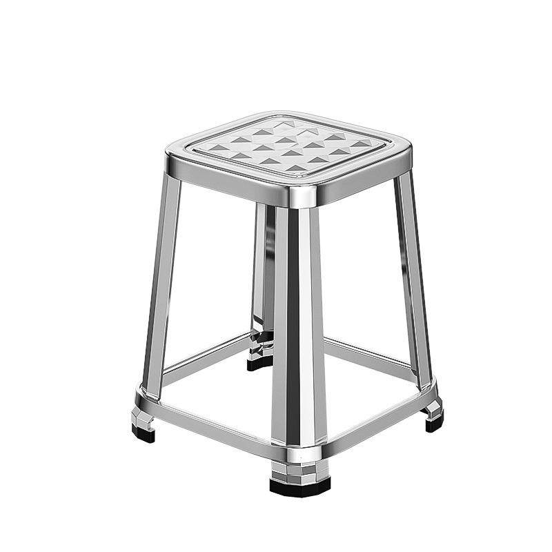 不锈钢方凳加厚工厂车间工业铁凳子家用折叠凳金属户外高矮凳,淘宝优惠券,粉丝福利购,淘宝优惠卷