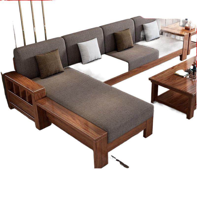 实木沙发茶几组合客厅小户型沙发床工厂直发,淘宝优惠券,粉丝福利购,淘宝优惠卷