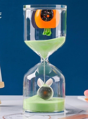 沙漏计时器儿童可调节半小时时间流沙瓶学习管理器25/30/60分钟11