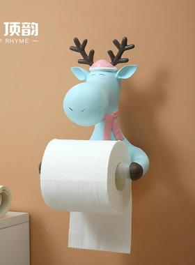DH20101泡泡架女孩意式卡通可爱创麋鹿纸巾卫生间纸巾卷纸壁挂毛