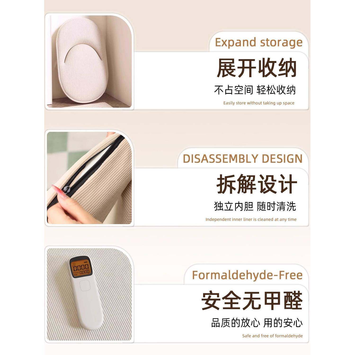 懒人上沙发榻榻米RR2565折叠座椅床靠上背椅地坐垫卧室飘窗儿发童,淘宝优惠券,粉丝福利购,淘宝优惠卷