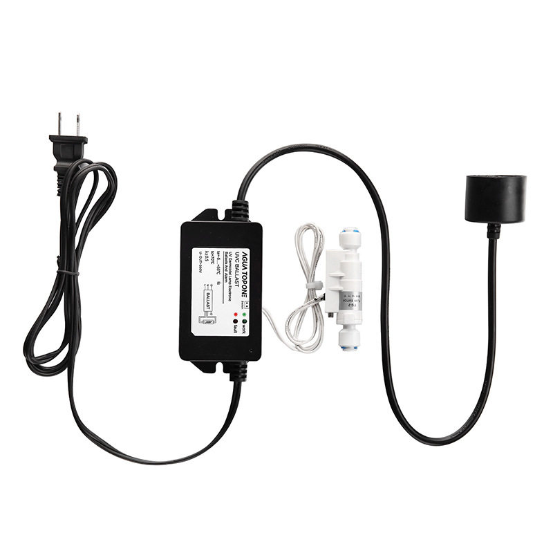 Kitchen water supply UV disinfection equipment 304 stainless steel pipe UV water purification equipment home smart