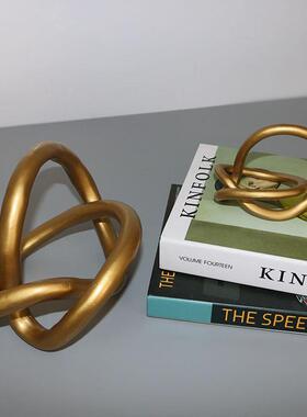 简约现代创意脂树几何摆件样板间售楼部房书厅卧室软装家YCC居饰