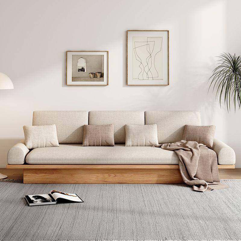 北欧沙发纯实木带抽屉地台日式奶油原木小户型现代简约客厅储物,淘宝优惠券,粉丝福利购,淘宝优惠卷