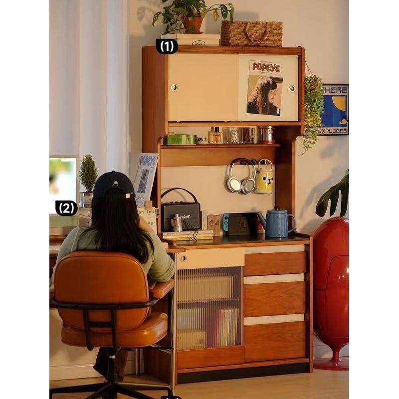 边家用餐纳边柜中柜实木靠墙一体餐边柜窄酒柜收柜古储物柜OOR茶,淘宝优惠券,粉丝福利购,淘宝优惠卷