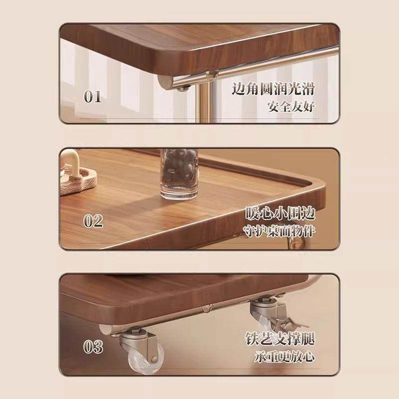 轮移动沙发边茶几带家用宿舍卧室头置物62477架客厅网红铁艺小几,淘宝优惠券,粉丝福利购,淘宝优惠卷