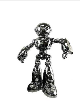 红现代创酒意树脂网雕塑机器人店客厅样板房玄电关视柜桌YC-22040