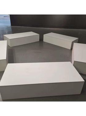 木质特座底展示台脚模踩台子直播站台正方形服店橱装窗HFtizbRW展