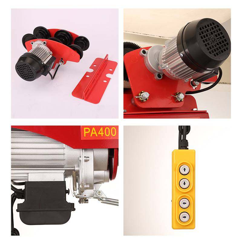 带跑车微电移动式小型家用微型电动葫芦PA20012M钢丝绳电动提升机,淘宝优惠券,粉丝福利购,淘宝优惠卷