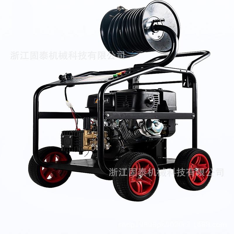 物业市政下水道高疏通机率油商用大功率清洗压机PIZ汽柴油大功洗 - 图3