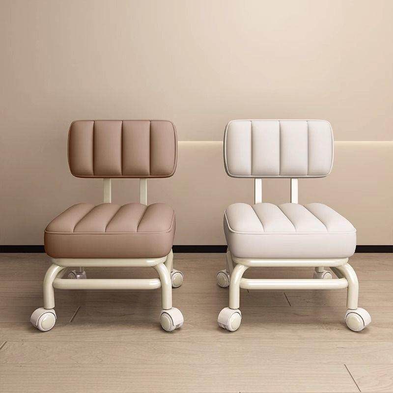 万向轮小凳子客厅家用成人矮凳静音滑轮移动靠背椅子儿童带轮板凳,淘宝优惠券,粉丝福利购,淘宝优惠卷
