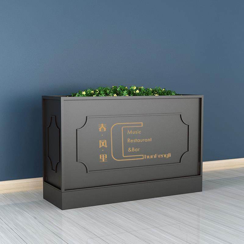 户外铁艺花箱室外成品花槽移动花钵不锈钢花坛售楼部景观花架,淘宝优惠券,粉丝福利购,淘宝优惠卷