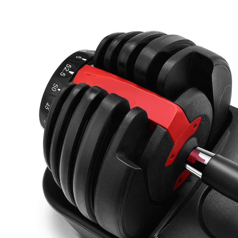 24KG smart adjustable dumbbell home fitness equipment men's automatic weight adjustable dumbbell