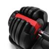 24KG smart adjustable dumbbell home fitness equipment men's automatic weight adjustable dumbbell