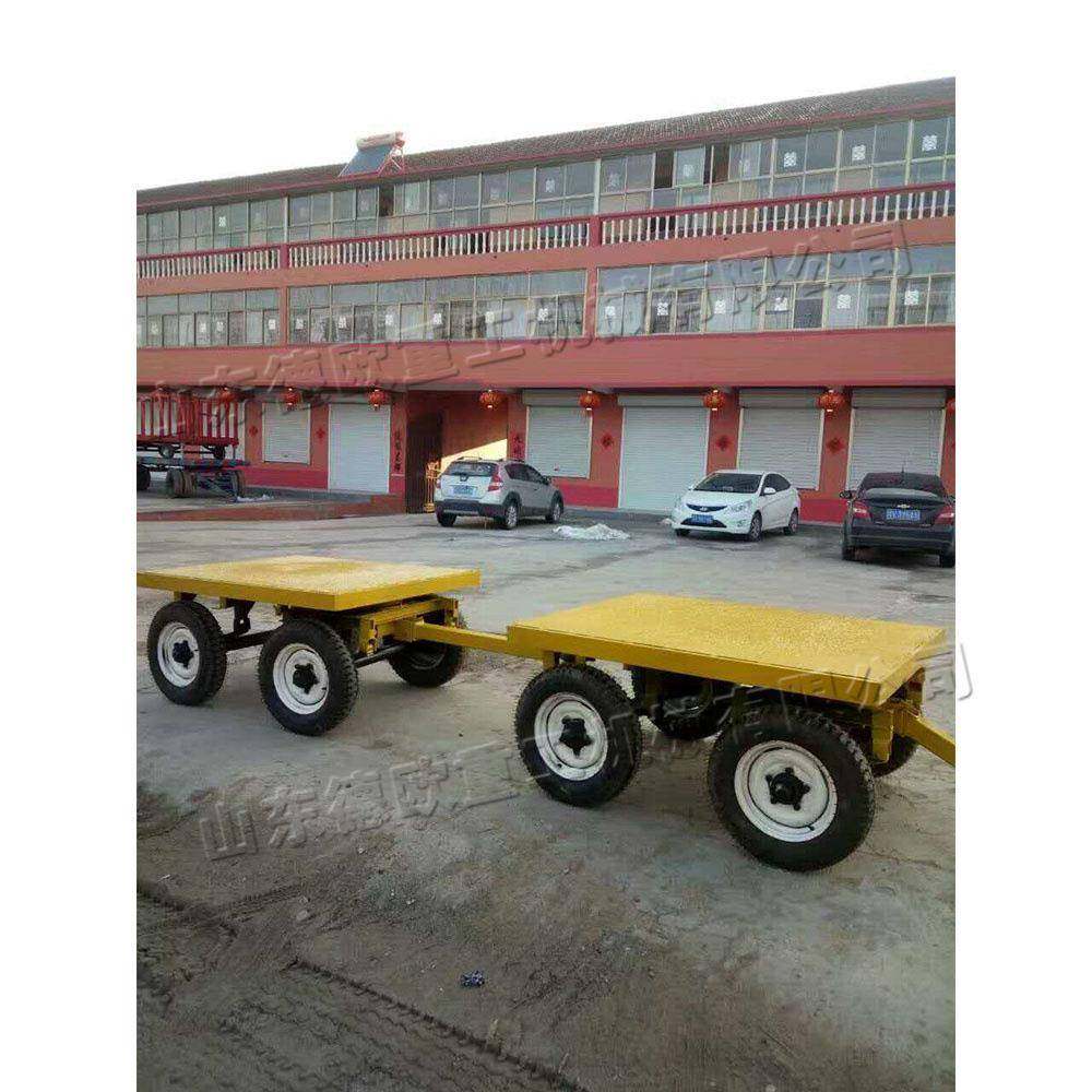 游艇拖拽平板小拖车物流货物搬装卸运挂车港口货物转移牵引车,淘宝优惠券,粉丝福利购,淘宝优惠卷