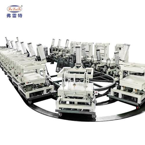 电UPW椅全环形自动备聚氨酯发泡生产线设P竞U高压海绵发泡机厂家 - 图3