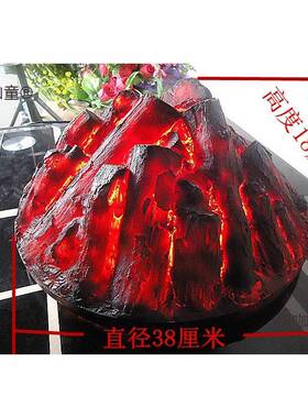 电壁炉仿真木炭假木柯咖童柴装饰火炭焰灯篝拍摄道具博展物馆厅麦