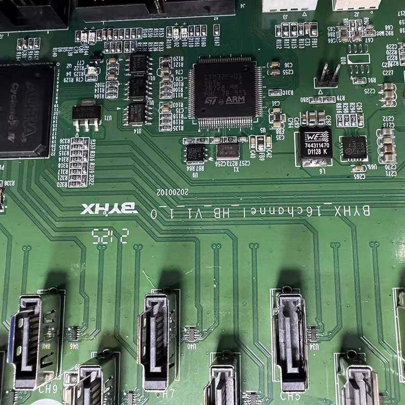 BY京HX源北京博恒芯板卡京瓷喷头板V印机16头小车头板UV1.1.0打版 - 图2