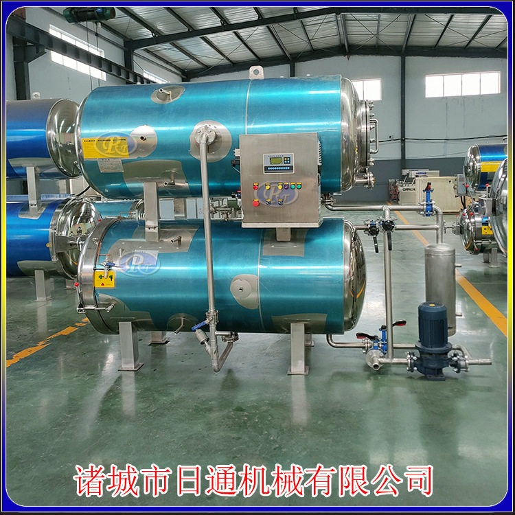 Duck blood sterilization pot boxed fresh duck blood sterilization equipment duck blood high temperature sterilization kettle electric steam dual-use type