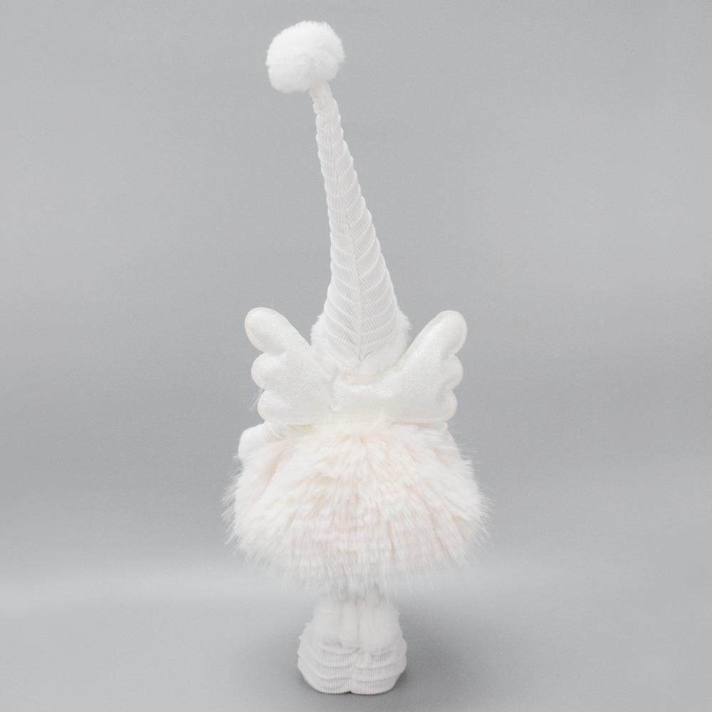 圣诞节白色天使布艺玩偶装饰品发光小天使女孩站姿圣诞桌面摆件,淘宝优惠券,粉丝福利购,淘宝优惠卷