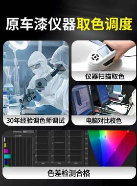适用比亚迪海狮06EV补漆笔苍烟色dmi汽车补车漆划痕用品