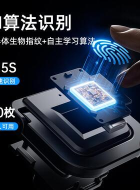 @`智能指纹抽屉锁文件桌柜防盗柜锁家用床头储物柜密码锁办公室柜