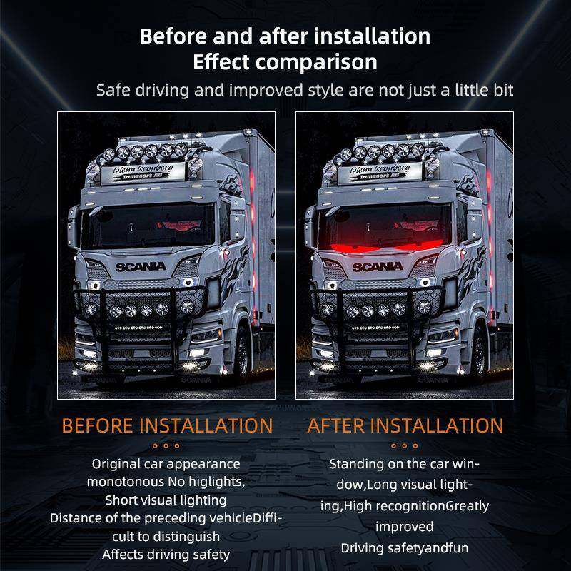 货车汽车LED恶魔眼软屏汽车柔性屏内饰灯卡车窗装饰灯通用智能A,淘宝优惠券,粉丝福利购,淘宝优惠卷