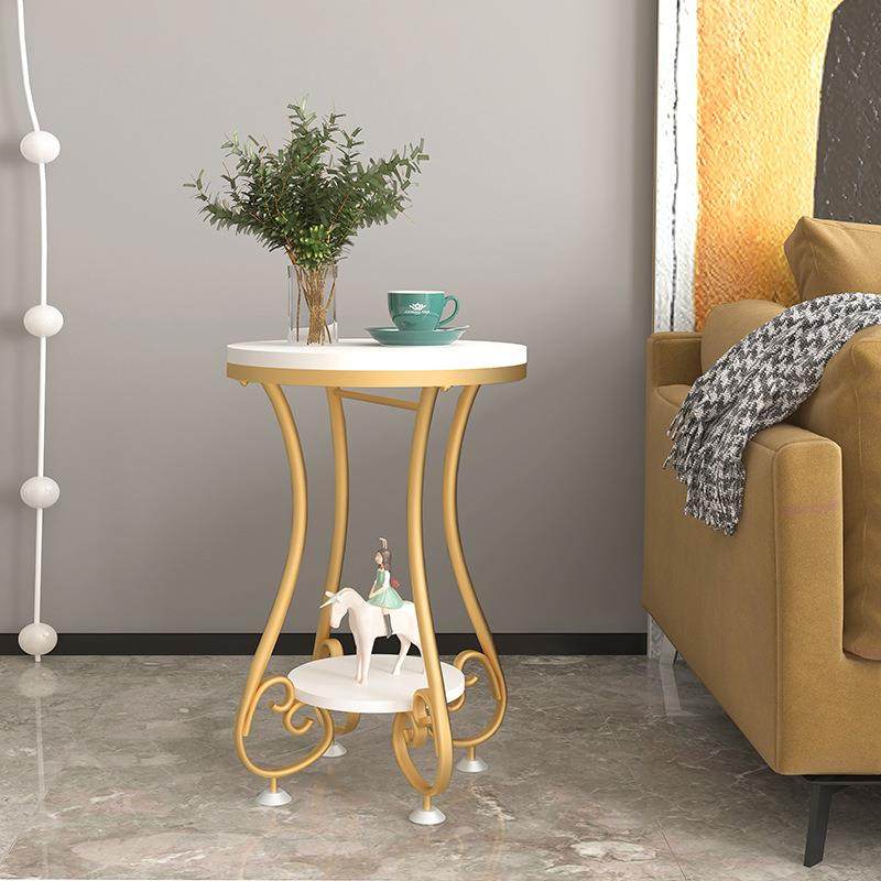 沙发边柜小茶几简约现代侧边桌边几轻奢角几北欧客厅铁艺边桌,淘宝优惠券,粉丝福利购,淘宝优惠卷