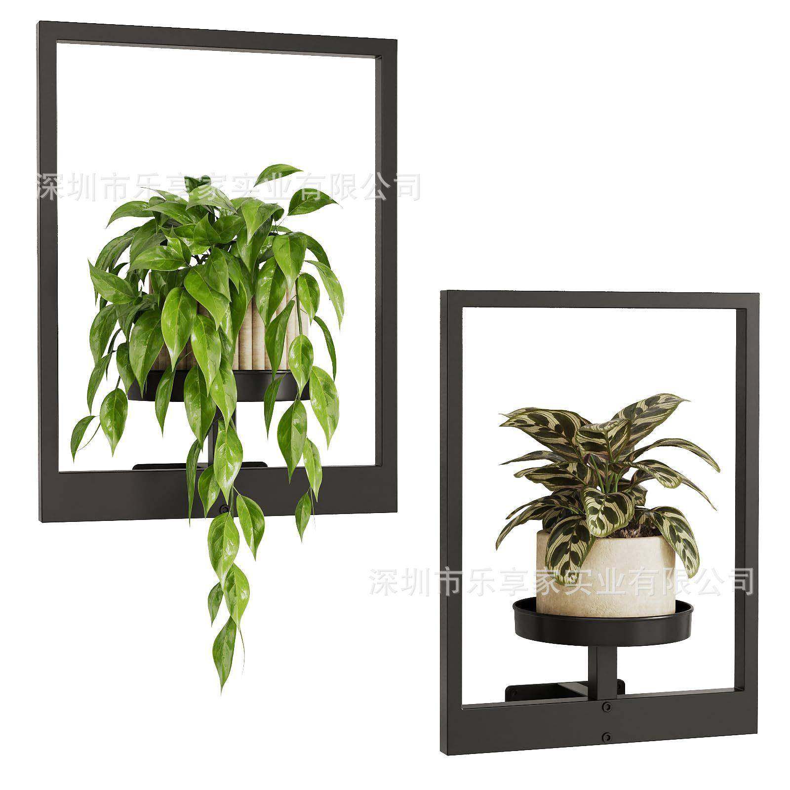 窗式植物架轻奢风室内室外壁挂花盆花架墙壁装饰花卉展示架,淘宝优惠券,粉丝福利购,淘宝优惠卷