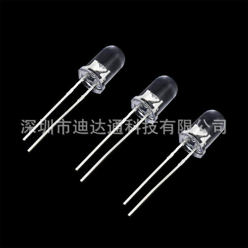 F5白发粉红短脚5mm圆头有边粉红色灯珠led直插发光二极管,淘宝优惠券,粉丝福利购,淘宝优惠卷