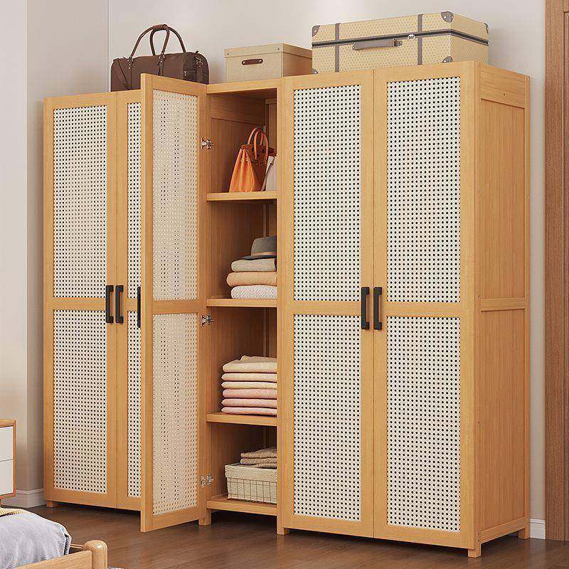 衣柜家用卧室出租房用简易组装经济型楠竹儿童小户型收纳柜子衣橱,淘宝优惠券,粉丝福利购,淘宝优惠卷