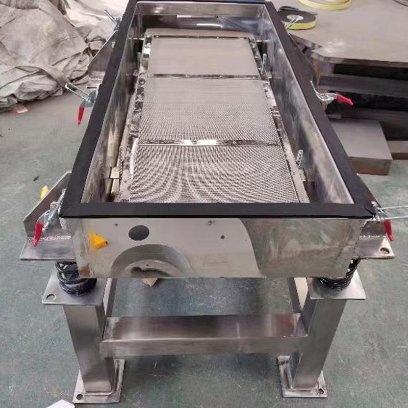 不锈钢直线振动筛精细粉末颗粒分级除杂设备低噪音耐用易维护 - 图2