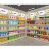 Supermarket convenience store shelf all-steel single-sided wall display cabinet perforated plate punched back plate double-sided intermediate combination goods