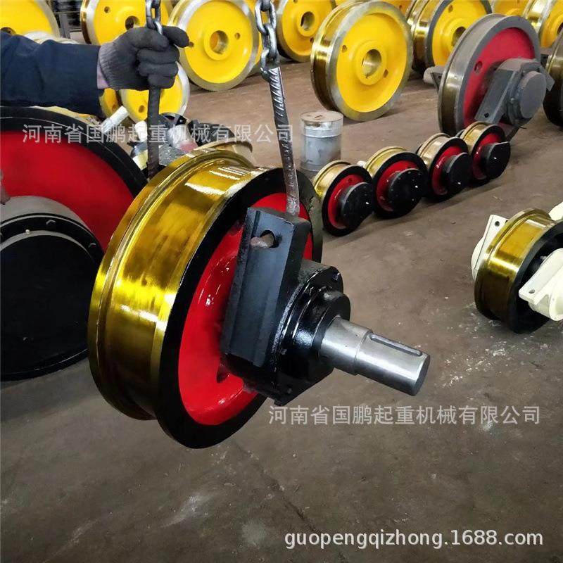 双梁小车驱动行走轮龙门吊轨道轮400单边主动被动起重机行车轮,淘宝优惠券,粉丝福利购,淘宝优惠卷