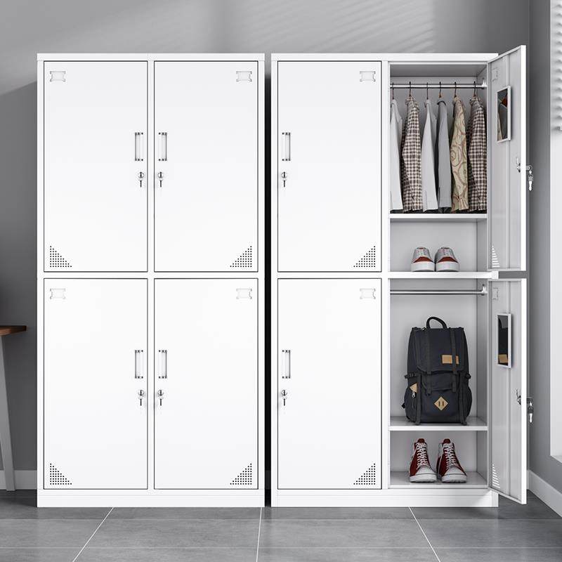 钢制四更衣防锈铁01皮换员工宿舍储物衣柜柜无尘门车间多门带锁鞋,淘宝优惠券,粉丝福利购,淘宝优惠卷