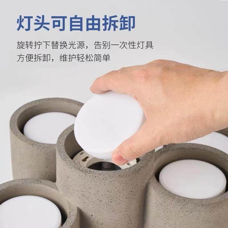 膏灯明装客厅主灯简圆形形柱格栅KS-SG-BD吸顶灯极过道走石廊明装,淘宝优惠券,粉丝福利购,淘宝优惠卷