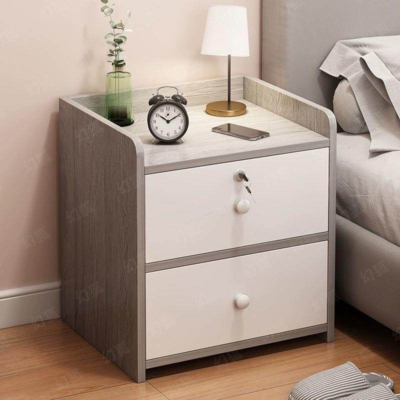 床头柜出租屋床头置物架家用小型储物柜简约现代卧室收纳床边柜子,淘宝优惠券,粉丝福利购,淘宝优惠卷