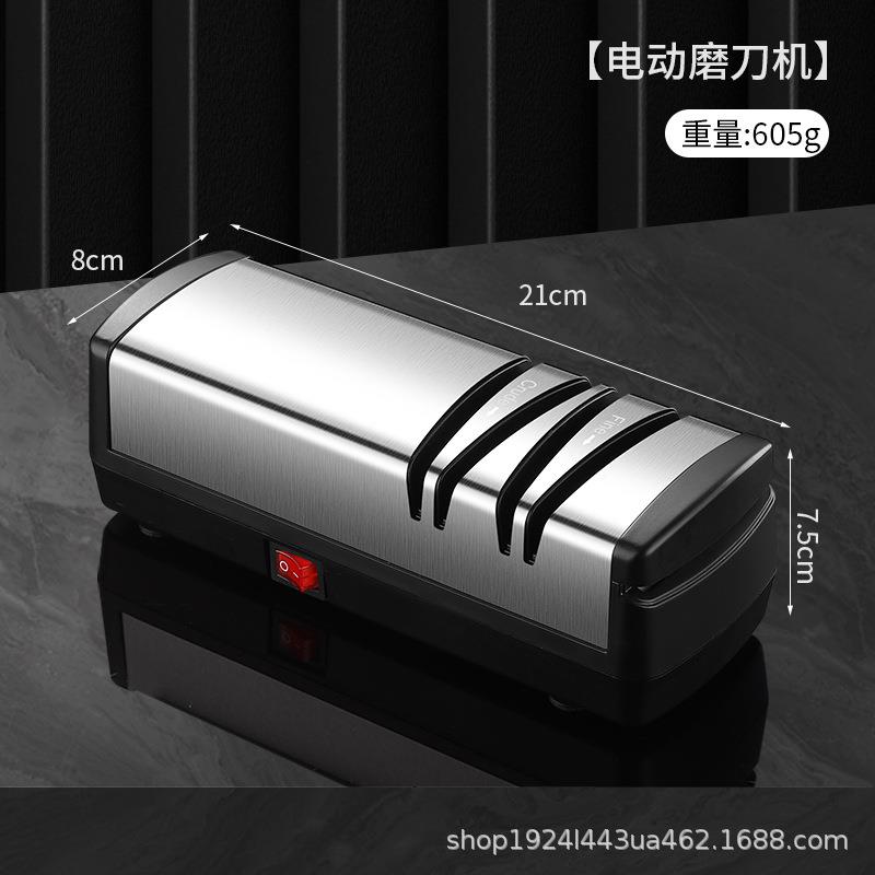 用电动磨刀器能小型磨刀石工具家厨房菜刀全OAV自动多磨刀功机磨 - 图2