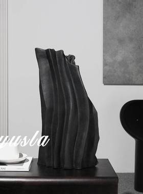 简约客厅RWL茶几干插花店瓶餐厅吧台柜花器别样板间酒摆件软装饰