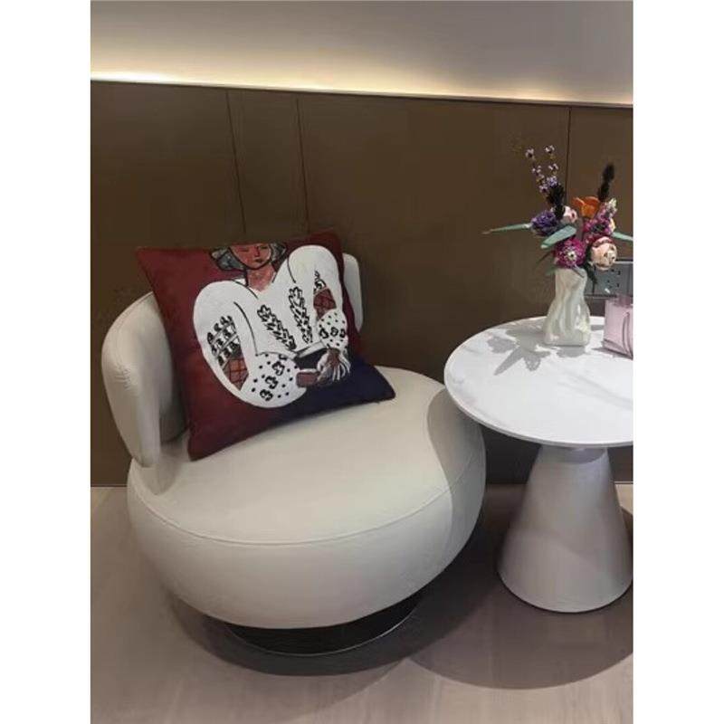 单人沙发轻奢转椅沙发客厅卧室现代休闲椅书房阳台创意设计师沙发,淘宝优惠券,粉丝福利购,淘宝优惠卷