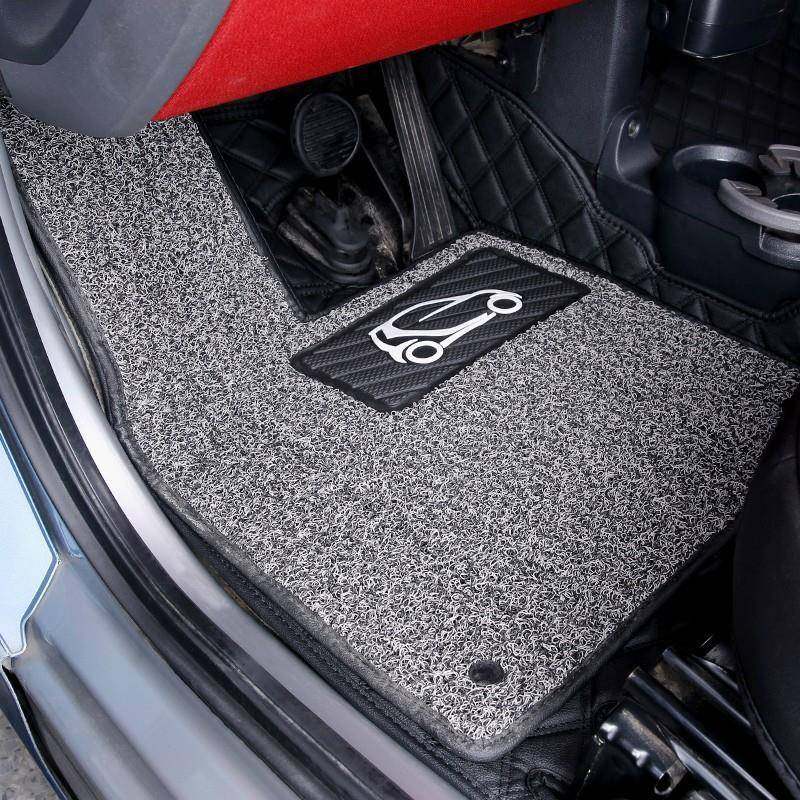 适用于09-14奔驰老款smart脚垫全包大包围丝圈双层装饰汽车脚垫,淘宝优惠券,粉丝福利购,淘宝优惠卷