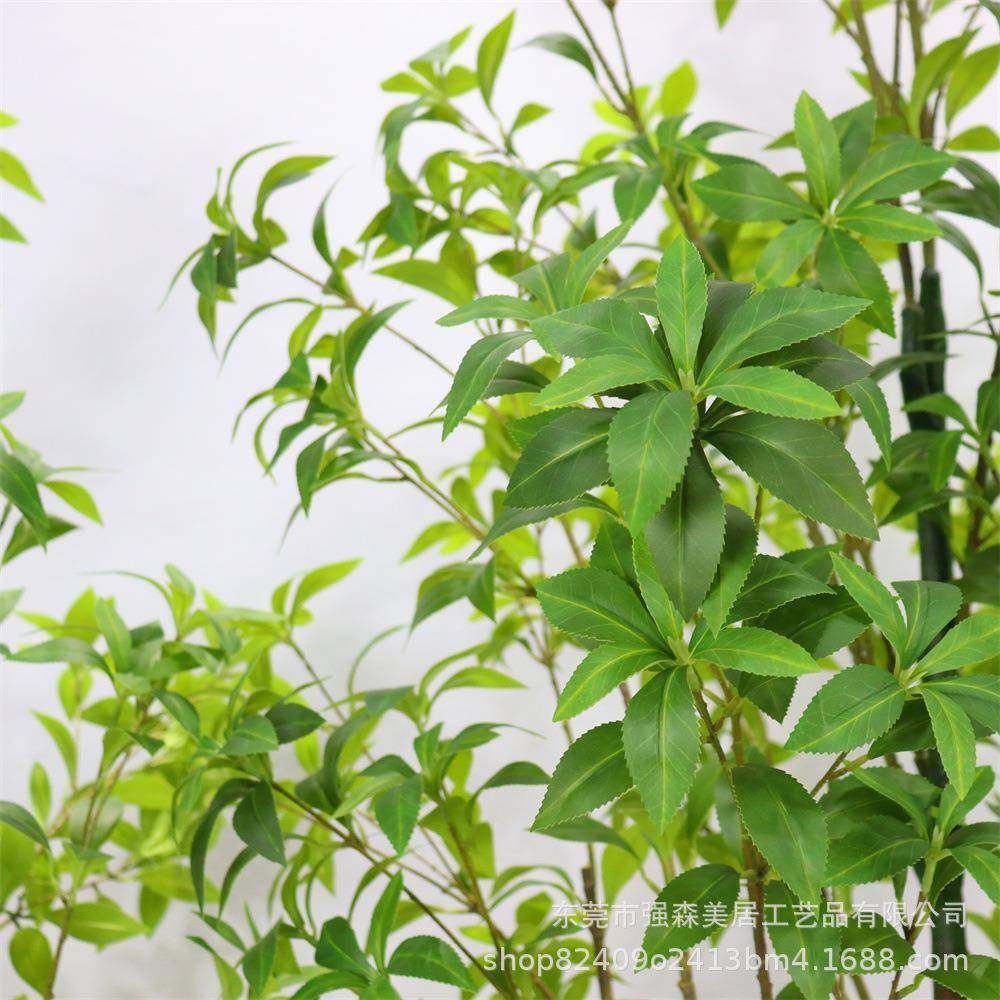 外贸款仿真植物马醉木轻奢假绿植造景仿生装饰摆件室内盆栽假树,淘宝优惠券,粉丝福利购,淘宝优惠卷